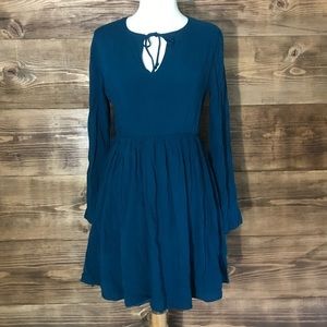 Altar’d State Teal Tunic Dress Size‎ Small